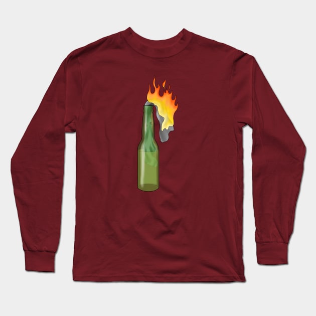 Cocktail Long Sleeve T-Shirt by 752 Designs